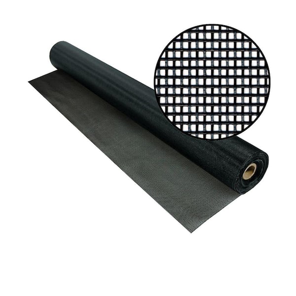 60 in. x 100 ft. Black TuffScreen