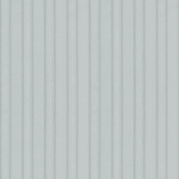 Sirpi Zeta Light Blue Moire Stripe Vinyl Wallpaper