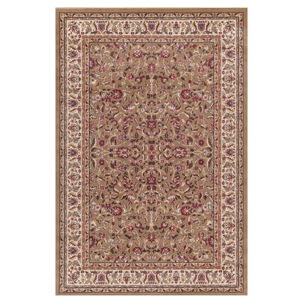 Concord Global Trading Jewel Kashan Green 8 ft. x 10 ft. Area Rug