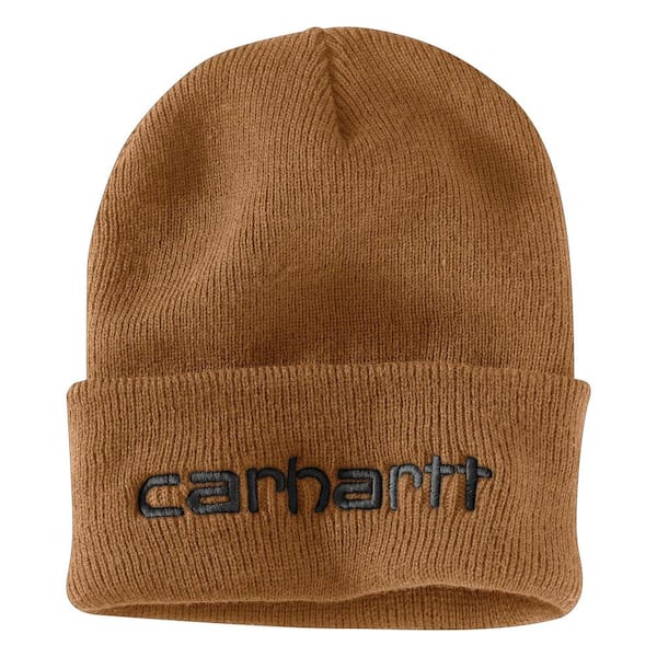 Carhartt Men's OFA Brown Acrylic Teller Hat