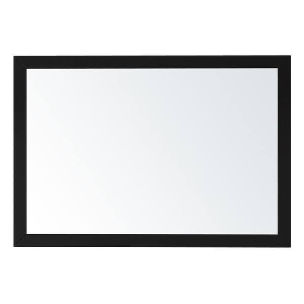 Exclusive Heritage 47 in. W x 32 in. H Framed Rectangular Bathroom Vanity Mirror in Espresso