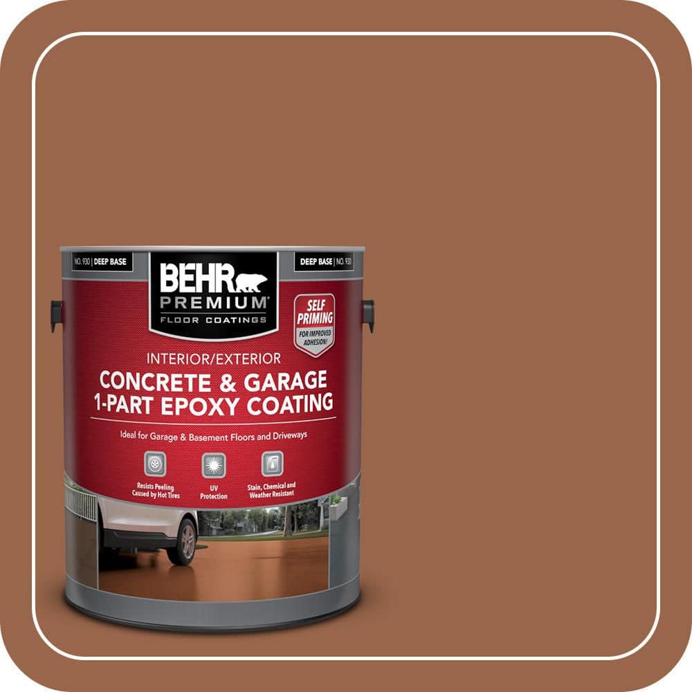 1 gal. #SC-122 Redwood Naturaltone Self-Priming 1-Part Epoxy Satin Interior/Exterior Concrete and Garage Floor Paint price history on PriceWatchPro