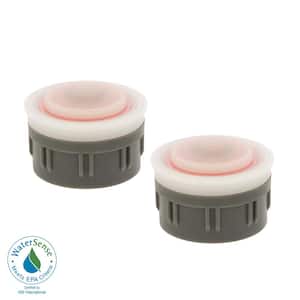 1.2 GPM Mikado Water-Saving Faucet Aerator Insert with Washers (2-Pack)
