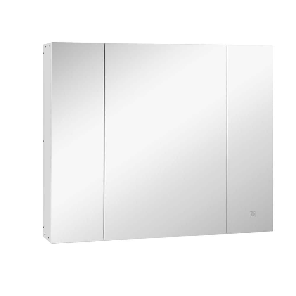 35.5 in. W x 29.5 in. H Rectangle Frameless Mirror Wall Mirror Vanity Mirro