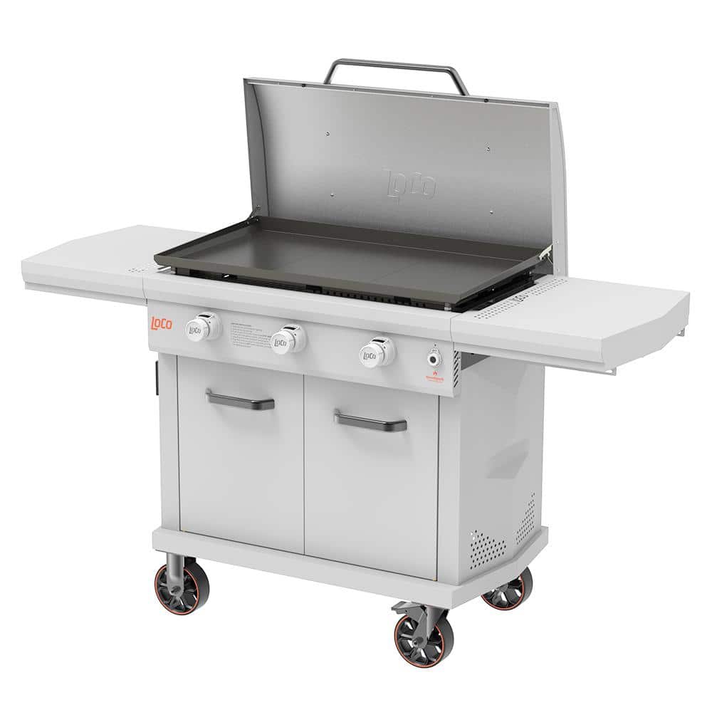 LoCo 36" Black 3-Burner Propane Gas SmartTemp Grill
