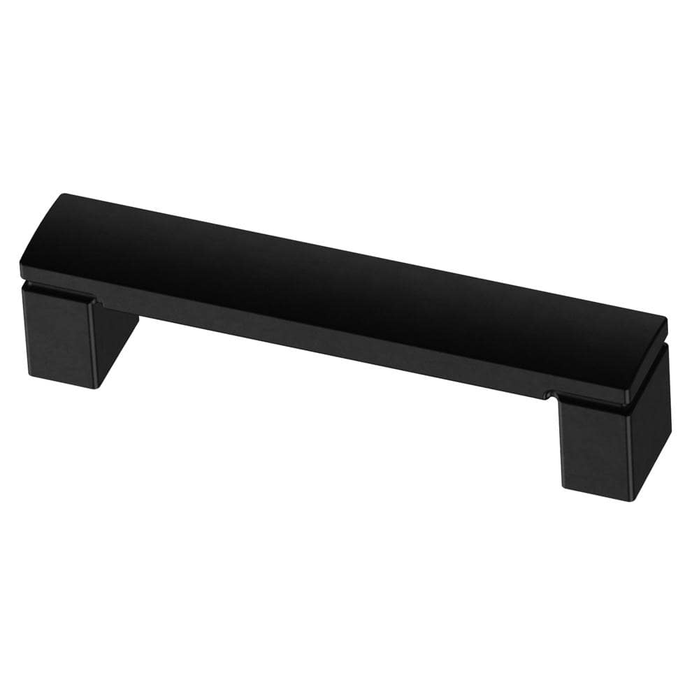 Liberty Simply Geometric 33/4 in. (96 mm) Matte Black Drawer