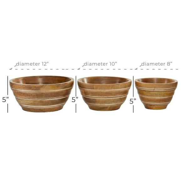 Serving Bowls Dimensions & Drawings