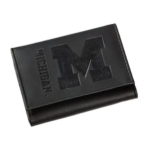 University of Michigan NCAA Leather Tri-Fold Wallet