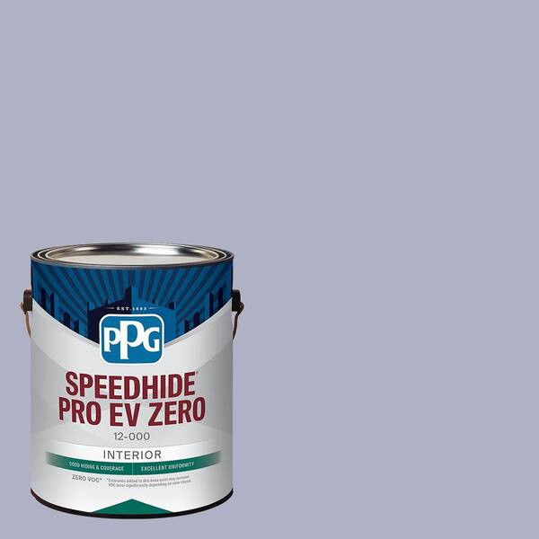 PPG Speedhide Pro EV Zero 1 gal. Timeless Lilac PPG1169-4 Eggshell Interior Paint