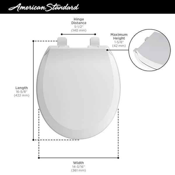 Commercial Toilet Seats Restroom Fixtures American Standard 5308.014. ...