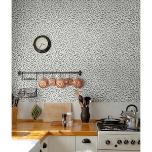 Poppy Seed Cossette Paper Unpasted Nonwoven Wallpaper Roll 60.75 sq. ft.