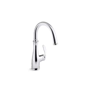 Bellera 1.5 GPM Single-Handle Swing Spout Bar Sink Faucet in Polished Chrome