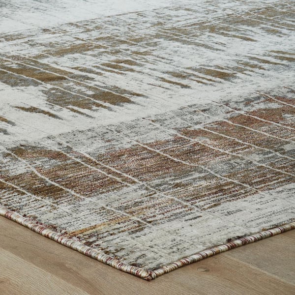 Umbria Gray 2 ft. x 3 ft. Area Rug