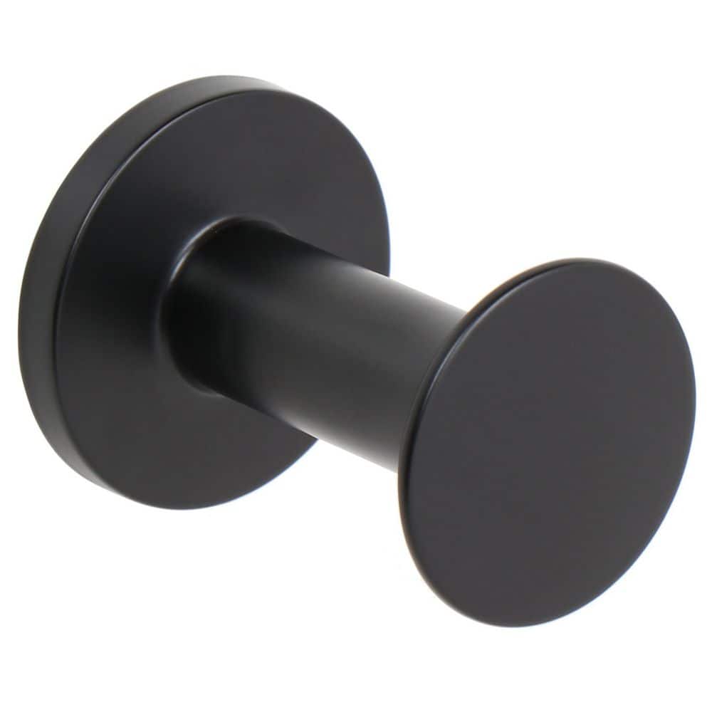 Glacier Bay - Lucien Robe Hook in Matte Black