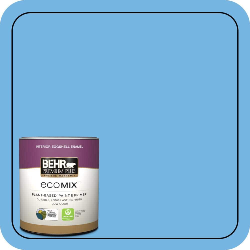 1 qt. #P510-4 Electra Eggshell Enamel EcoMix Plant-Based Interior Paint & Primer price history on PriceWatchPro