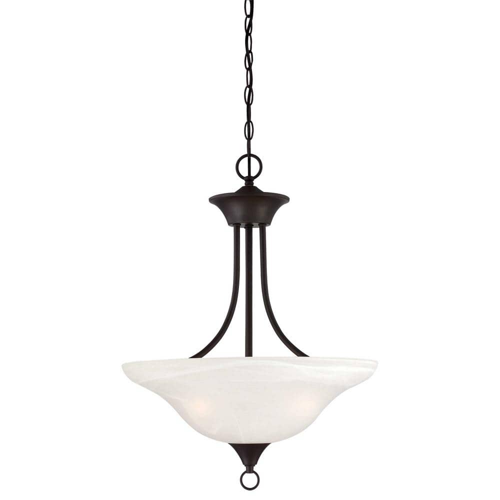 Trinidad 3-Light Antique Bronze Bowl-Shaped Pendant price history on PriceWatchPro