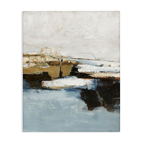 Stupell Industries Rustic Paint Nautical Design by Design Fabrikken Unframed Abstract Graphic Art Print 40 in. x 30 in.