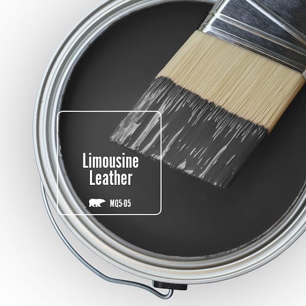 BEHR DYNASTY #MQ5-05 Limousine Leather One-Coat Hide Semi-Gloss  Enamel Stain-Blocking Interior/Exterior Paint and Primer Sample DY63316
