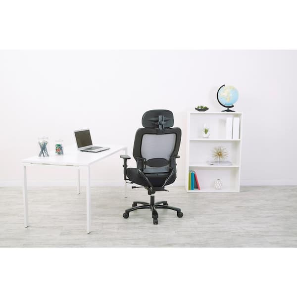 Orange Mesh Back Office Chair 28.5 x 24 x 37.75-41.75 : 13-37N1P3-___ -  Space Seating by Office Star Products