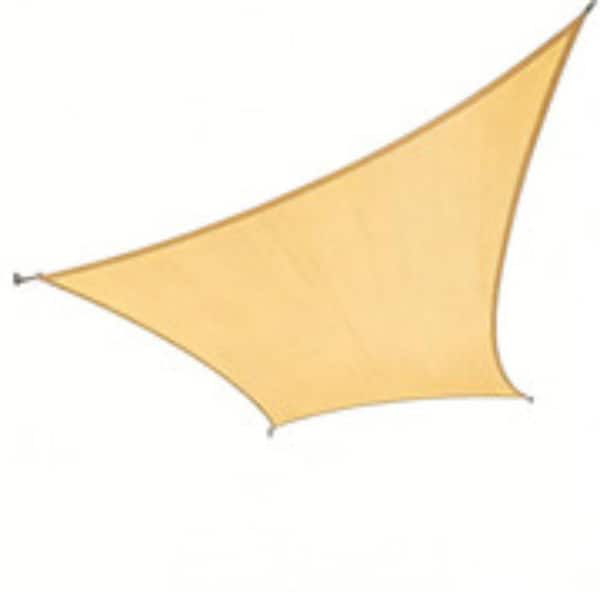 12' x 15' Rectangle Sun Shade Sail with 98% UV Block, Breathable HDPE Fabric, Durable & Fade-Resistant Canopy