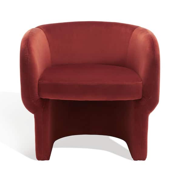 SAFAVIEH Kellyanne Rust Accent Chair