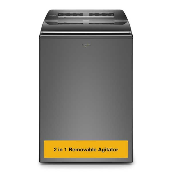 5.2 - 5.3 cu. ft. Smart Top Load Washer in Chrome Shadow