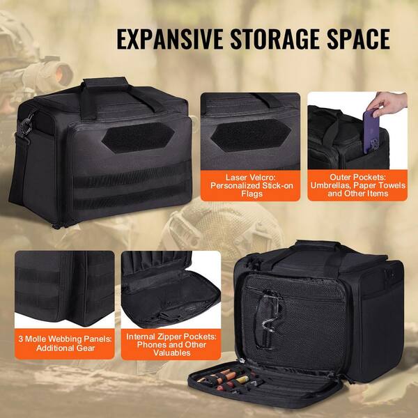 New Tactical Pistol Carry Bag Multi-camo Gun Case Pack Holster Portable Handgun Carrier Bag Soft