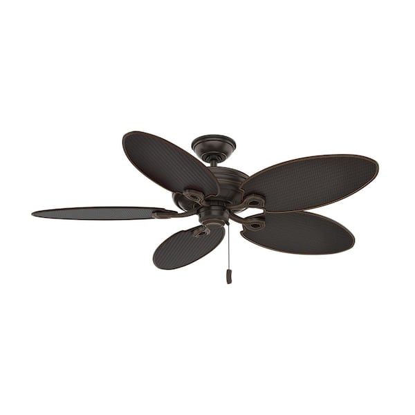 Outdoor Onyx Bengal Ceiling Fan 55073, Wet Rated Ceiling Fans Without Lights