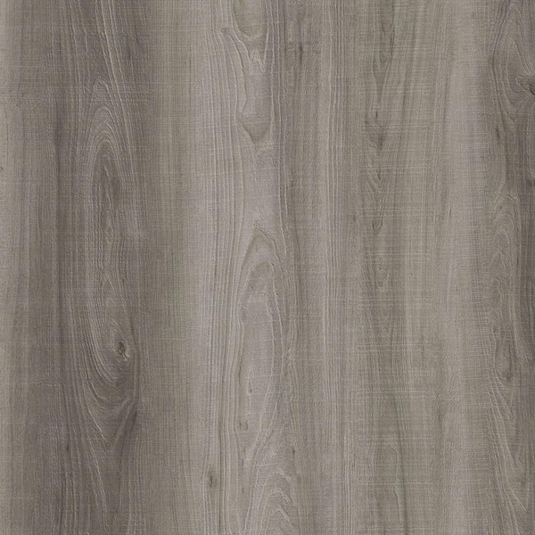 Lucida Surfaces MaxCore Silver Leaf 28 MIL x 7.3 in. W x 48 in. L Click Lock Waterproof Luxury Vinyl Plank Flooring (24.5 sq. ft. /case)