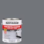 1 Gal. Battleship Gray Satin 1-Part Epoxy Concrete Floor Interior/Exterior Paint