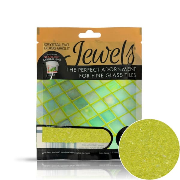 The Tile Doctor Crystal Glass Grout Jewels Sunstone 75 grams (1-Pack)