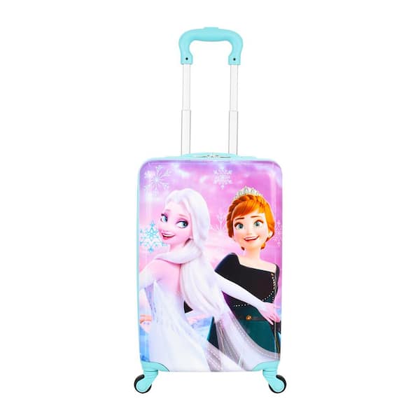 frozen trolley suitcase