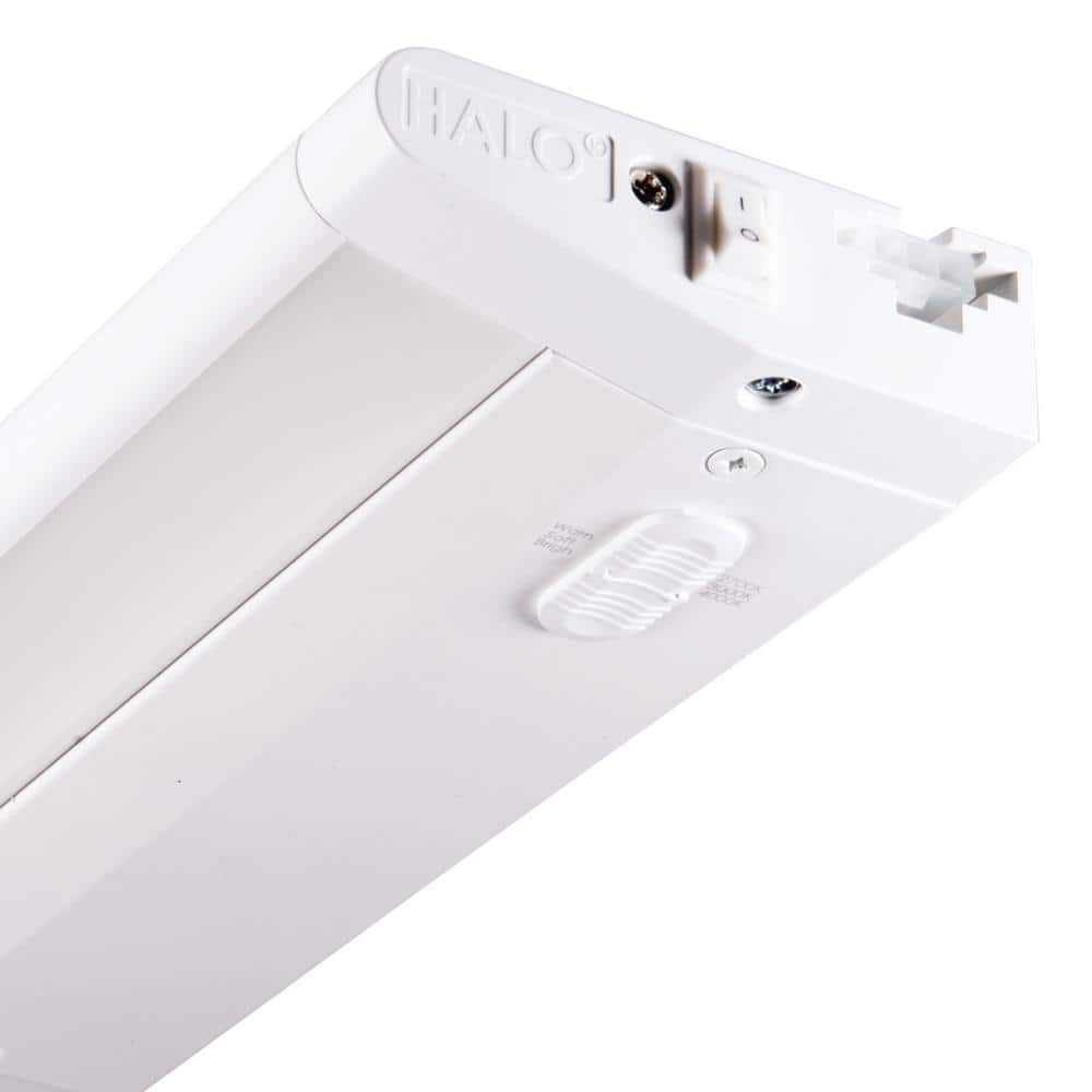 Sleek 18" Selectable White Metal LED Undercabinet Light