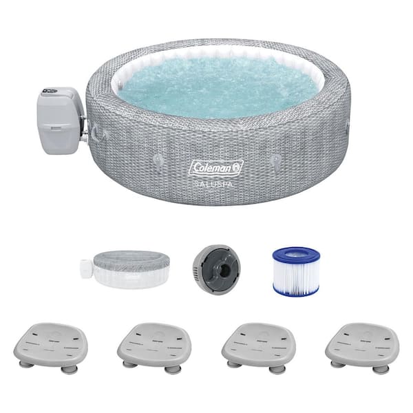Coleman Sicily 7-Person 180-Jet Inflatable Hot Tub and Pool and Spa Seat (4-Pack)