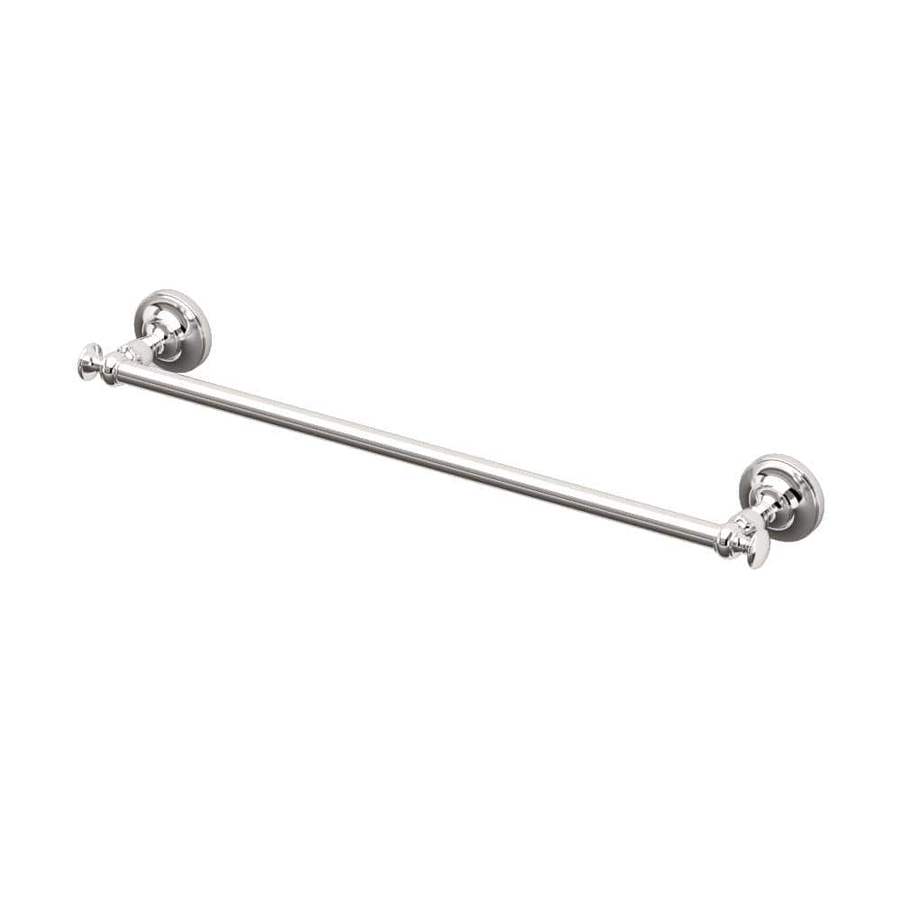 UPC 011296412118 product image for Tavern 18 in. Towel Bar in Polished Nickel | upcitemdb.com