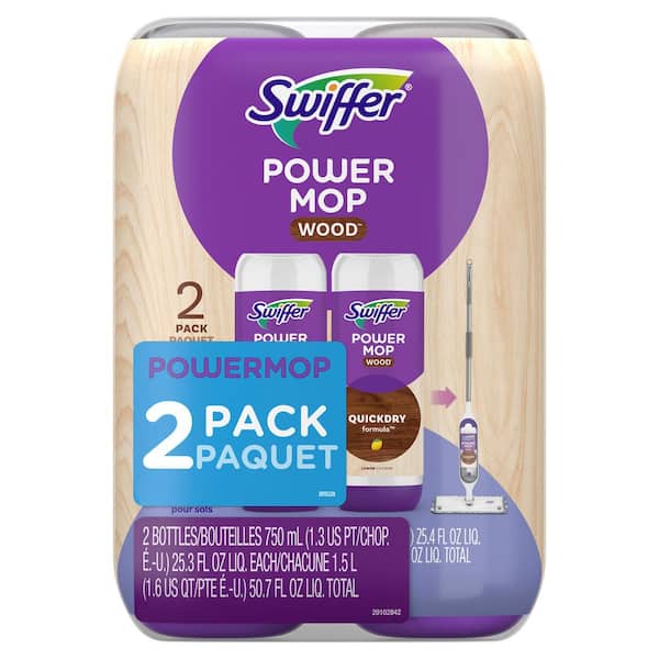  Swiffer PowerMop Floor Cleaning Solution with Fresh