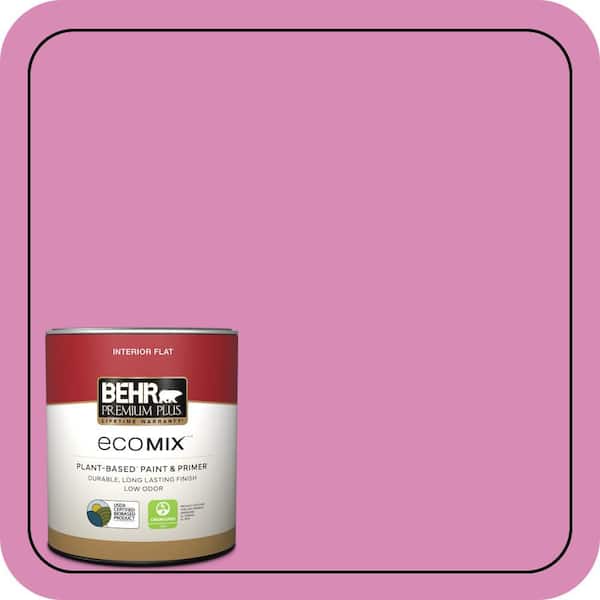 1 qt. #P120-3 High Maintenance Flat EcoMix Plant-Based Interior Paint & Primer