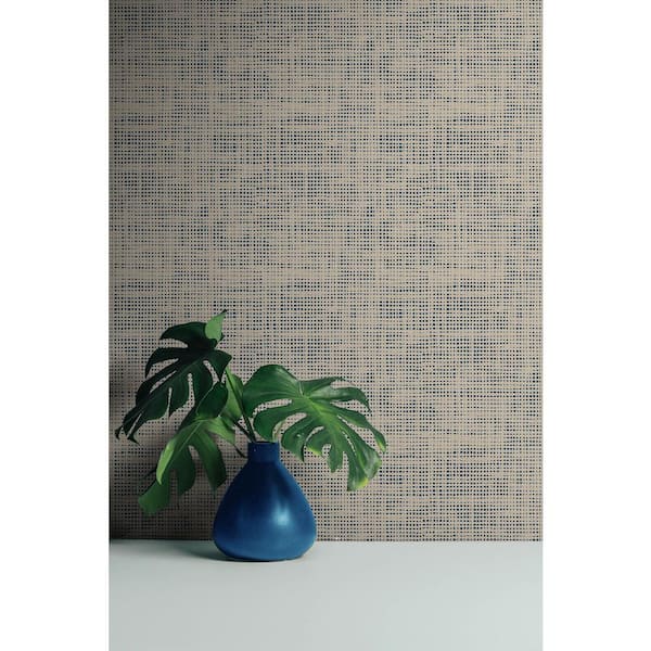 Blue Nolan Peel and Stick Wallpaper Sample