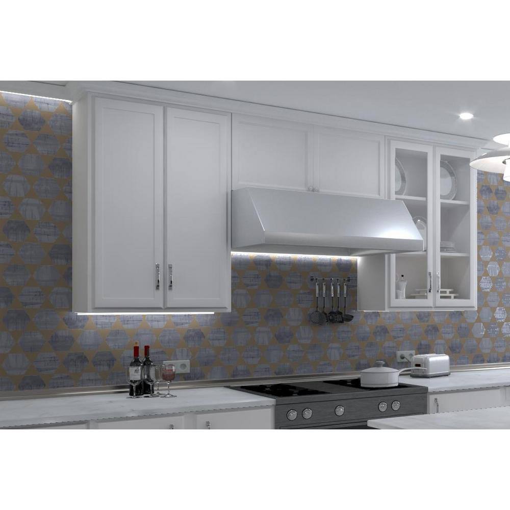 Homage 5" Brown Glazed Hexagonal Porcelain Tile