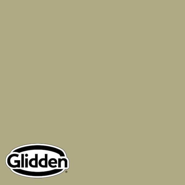Glidden Essentials 5 gal. PPG1113-4 Green Gray Mist Flat Exterior Paint