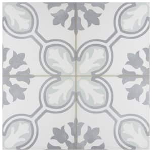 Amberely Orchid Mint 17-3/4 in. x 17-3/4 in. Porcelain Floor and Wall Tile (11.1 sq. ft./Case)