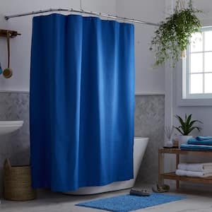 Details about   Madison Park Spa Waffle Shower Curtain Pieced Solid Microfiber Fabric with 3M Sc 