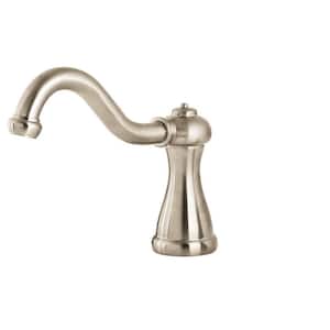 Marielle 2-Handle Deck Mount Roman Tub Faucet Trim Kit in Brushed Nickel (Valve and Handles Not Included)