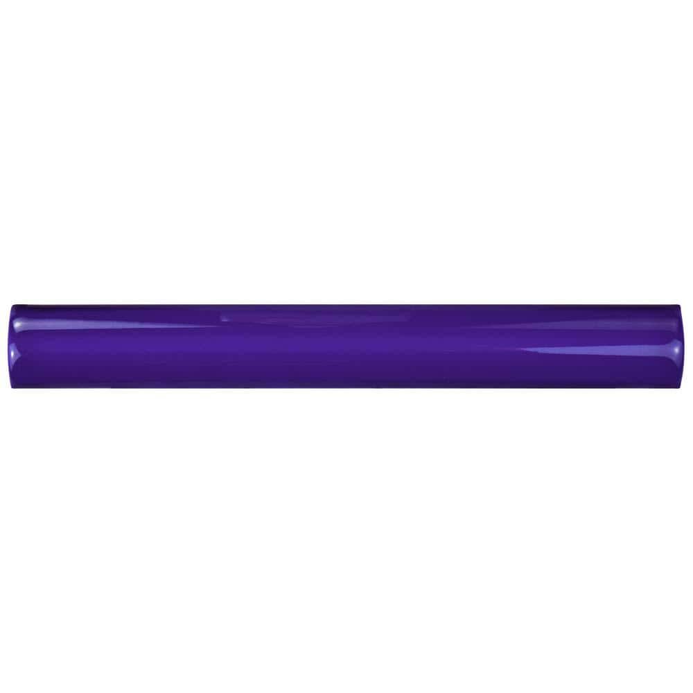 Sevillano Cigarro Cana Azul Cobalto 1 in. x 7-7/8 in. Glossy Ceramic Wall Tile Trim price history on PriceWatchPro