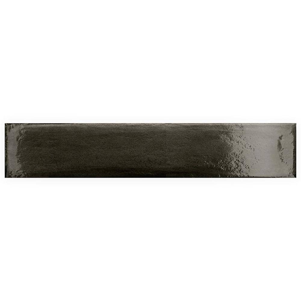 Tint Nero 2.95 in. x 0.33 in. Polished Porcelain Wall Tile Sample price history on PriceWatchPro