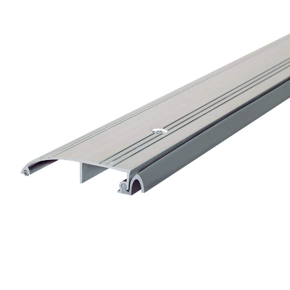 3-1/2 in. x 5/8 in. x 36 in. Silver Aluminum and Vinyl Heavy Duty Low-Profile Outswing Door Threshold price history on PriceWatchPro