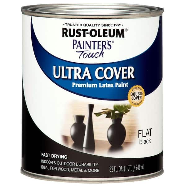 Rust-Oleum Professional Flat Black Interior/Exterior Oil-based Industrial  Enamel Paint (Half-Pint) in the Industrial Enamel Paint department at