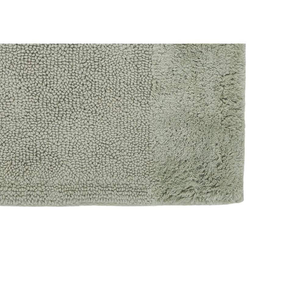 Granada Sage Luxurious Cotton 24" x 40" Bath Rug