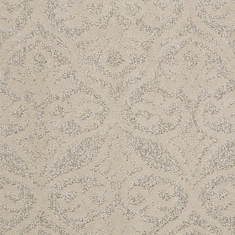 8 in. x 8 in. Pattern Carpet Sample - Perfectly Posh - Color Almond Bark price history on PriceWatchPro