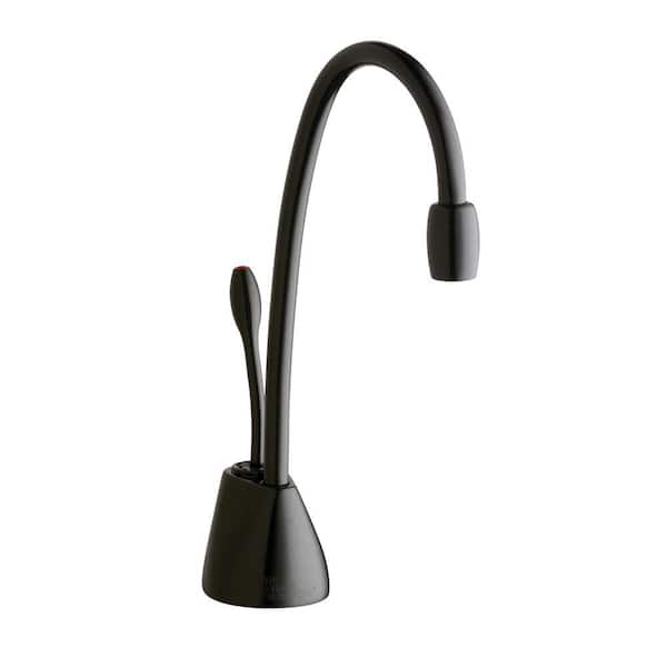 InSinkErator Indulge Contemporary Series 1-Handle 8.4 in. Faucet for Instant Hot Water Dispenser in Matte Black